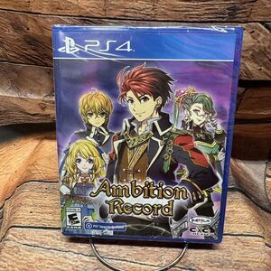 Ambition Record PS4 Game New Sealed Action JRPG KEMCO ESRB E10+ Limited Run #525